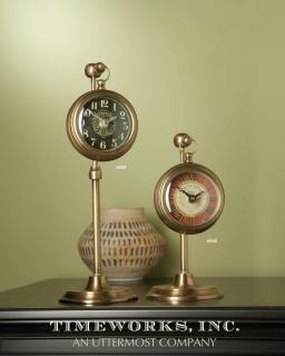 Uttermost 06069 Pocket Watch Brass Woodburn