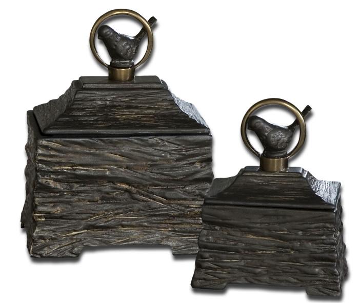Uttermost 19601 Birdie, Boxes, S/2 - фото 2