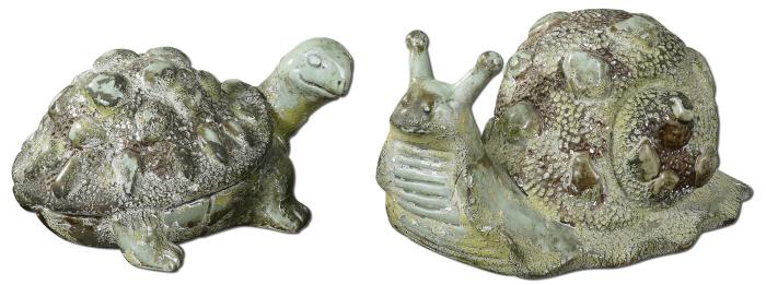 Uttermost 19706 Tortoise and Snail, S/2 - фото 1