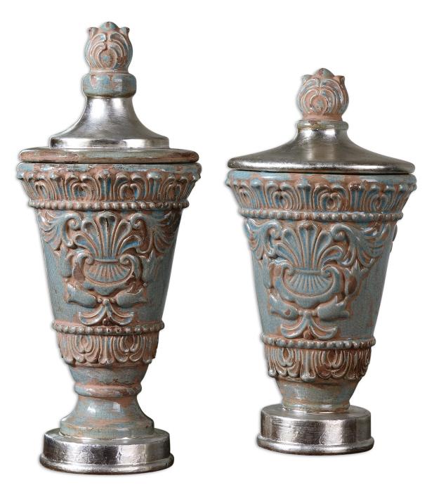 Uttermost 19775 Deniz, Urns, S/2 - фото 2