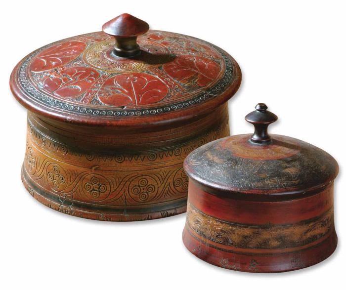 Uttermost 20800 Sherpa, Boxes, S/2 - фото 2
