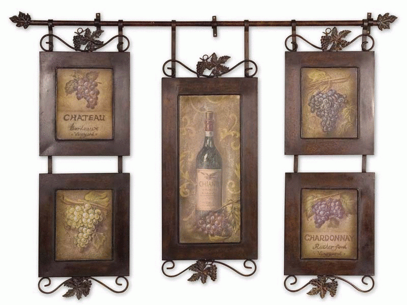 Uttermost 50791 Панно Hanging Wine  - фото 1