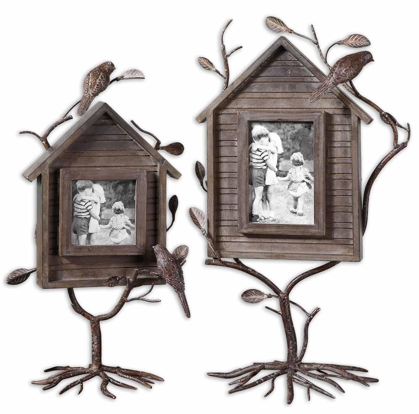 Uttermost 18528 Bird house photo frames set/2 (с дефектом) - фото 1