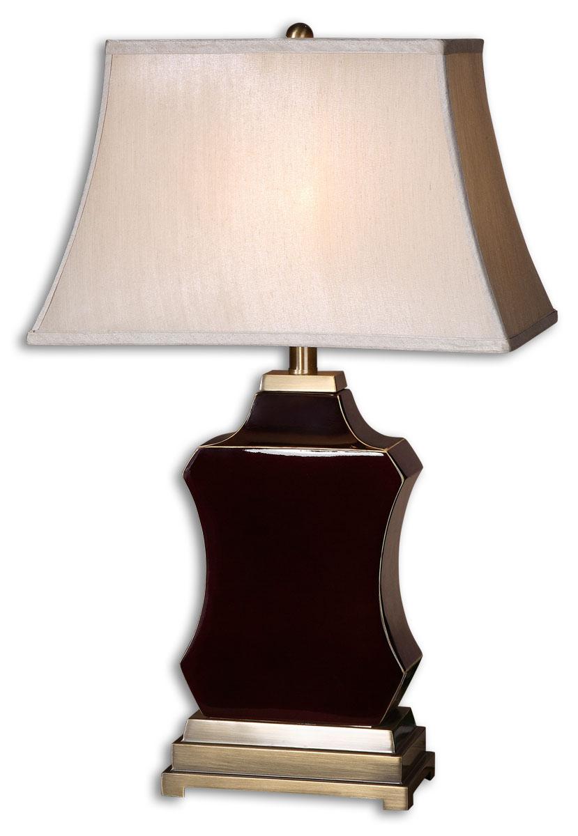Uttermost 26278 Barranda red table lamp - фото 1