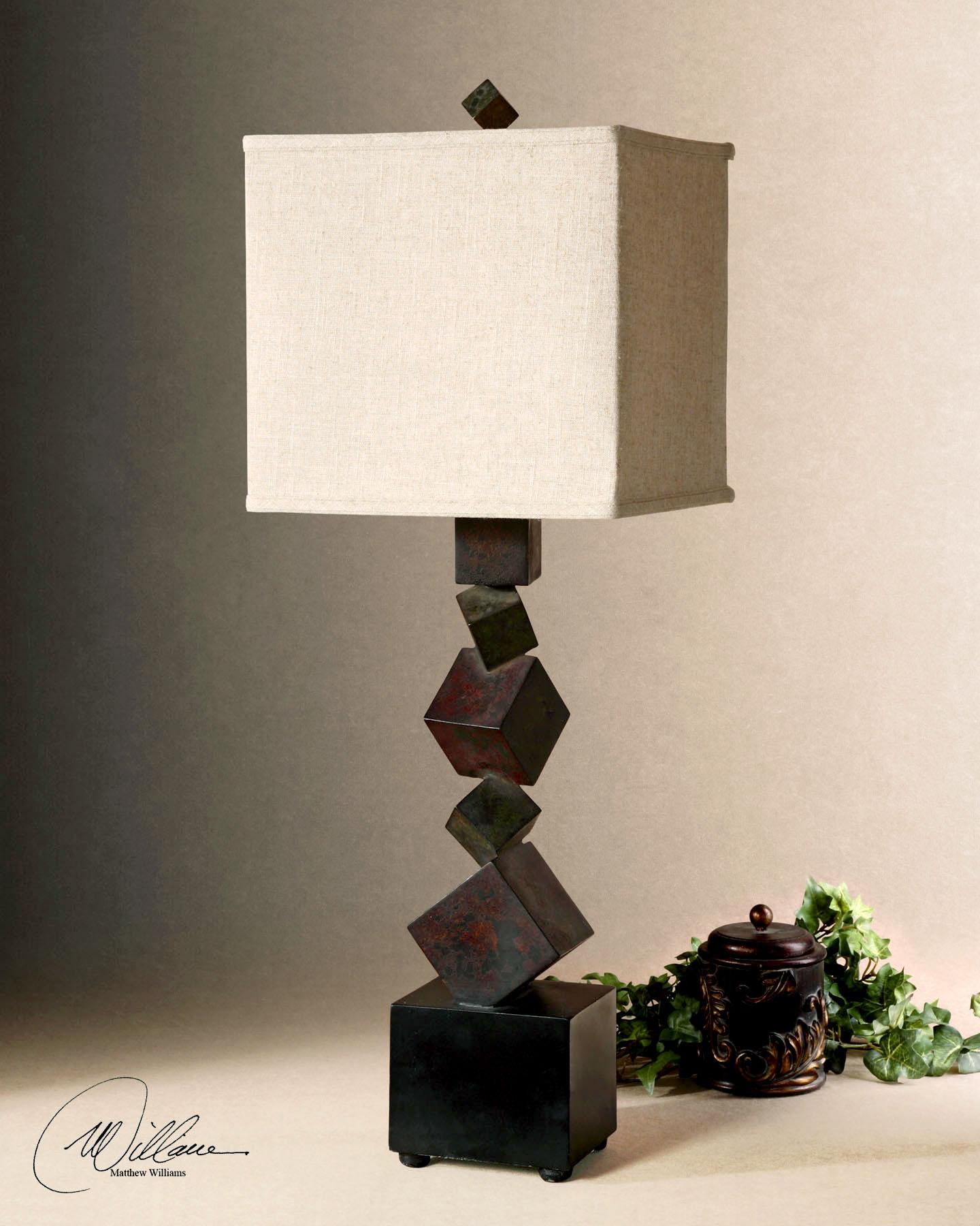 Uttermost 27628 Blocks table lamp - фото 2