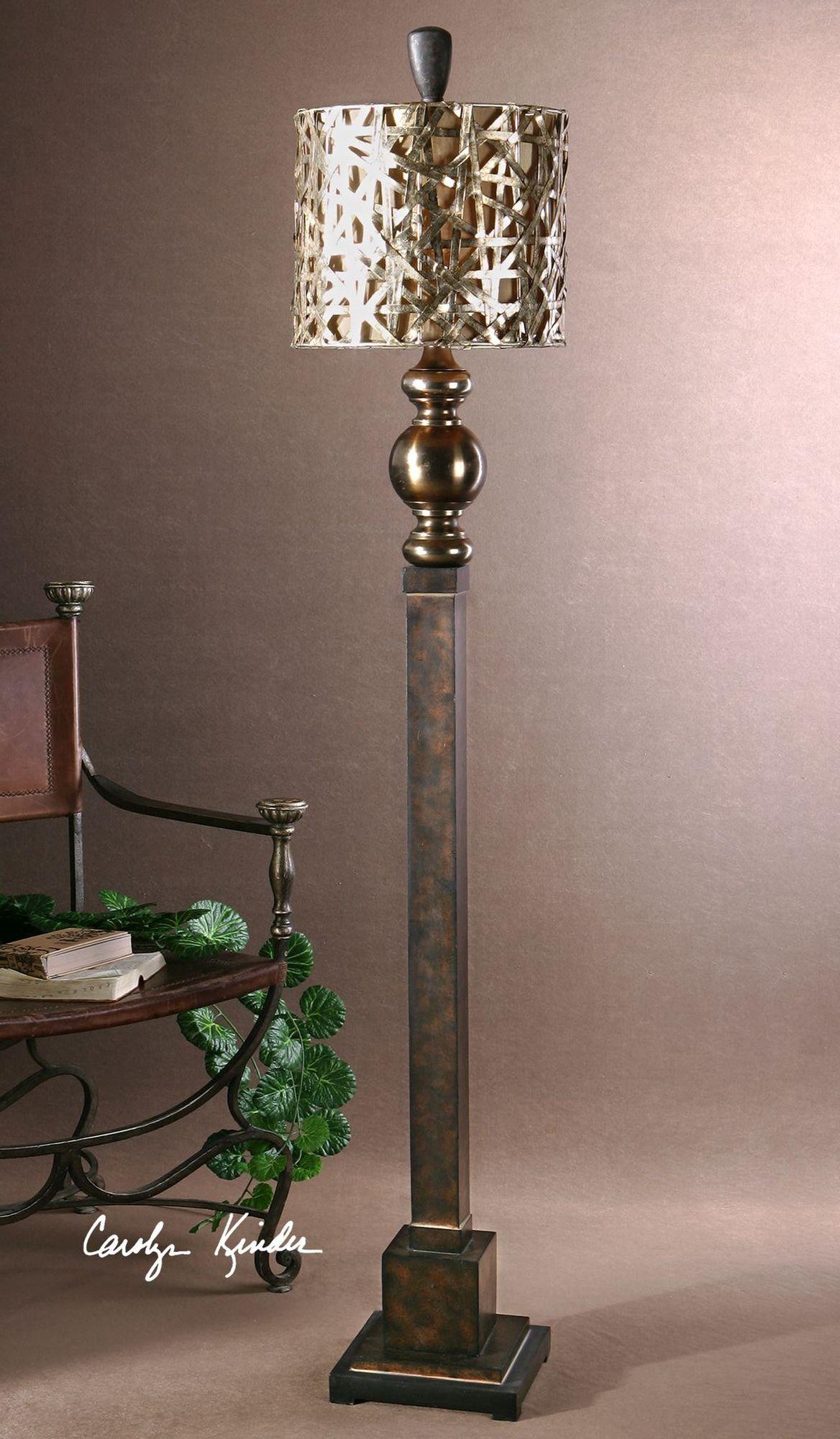 Uttermost 28062-1 Alita champagne floor - фото 2