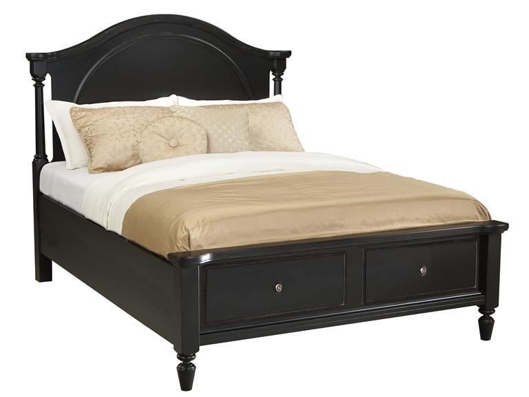Howard Miller 941108MN / 941112MN Queen Arch Panel Bed with Storage Footboard - фото 1