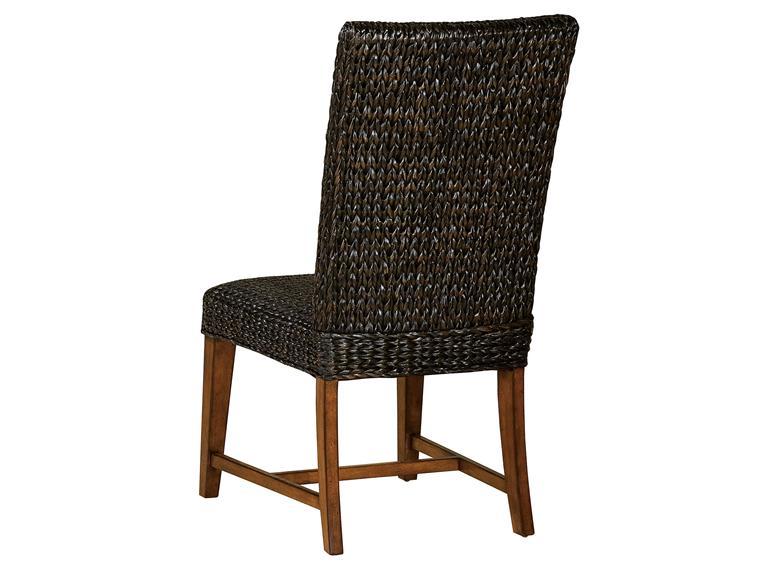 Howard Miller 942020LC Licorice- Seagrass Side Chair - фото 1