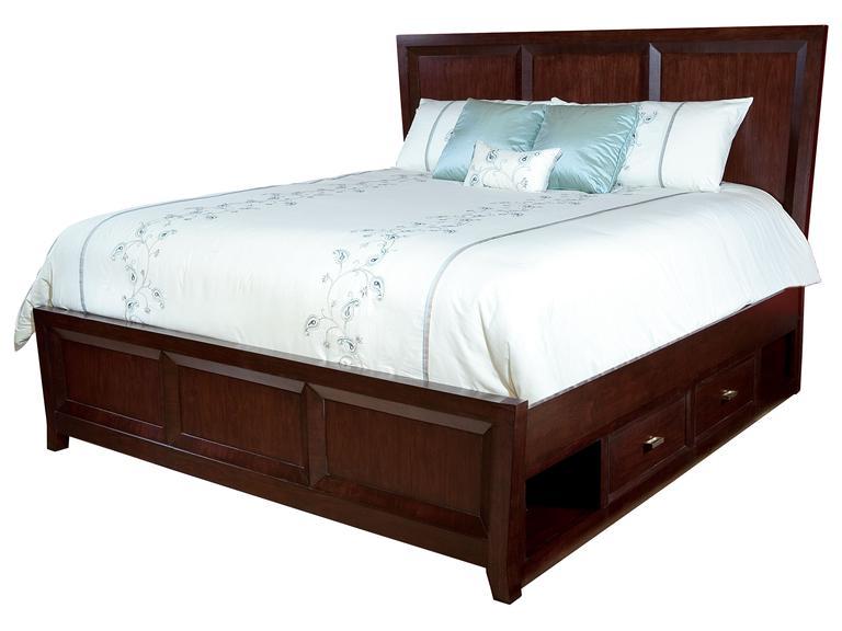 Howard Miller 950127CH Chocolate- Panel King Bed - фото 2
