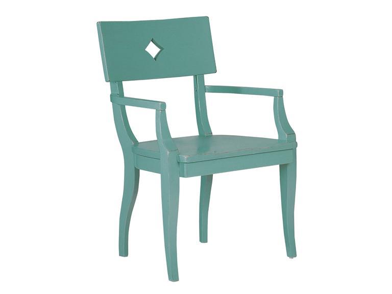 Howard Miller 952028MU Blue Moon- Saddle-Back Arm Chair - фото 1