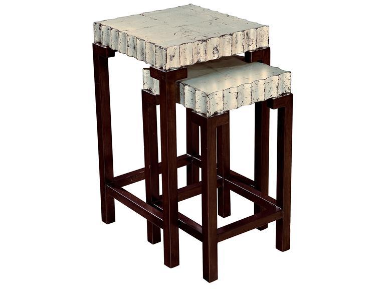 Howard Miller 953041SL Silver Leaf- Scatter Tables - фото 1