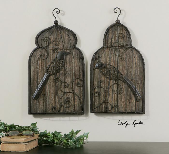 Uttermost 07671 Rustic Birds, S/2 - фото 1
