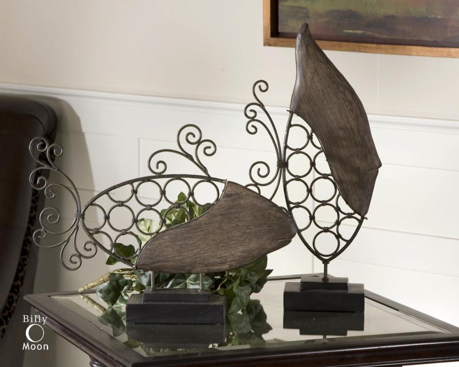 Uttermost 17078 Circle Fish, S/2 - фото 2