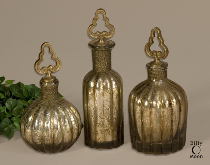 Uttermost 19141 Kaho, Perfume Bottles, S/3 - фото 1