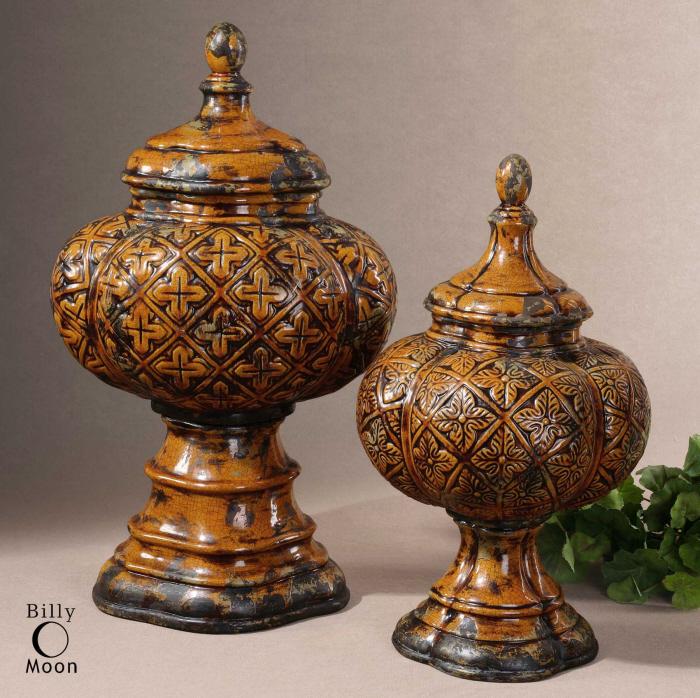 Uttermost 19297 Abu, Urns, S/2 - фото 1