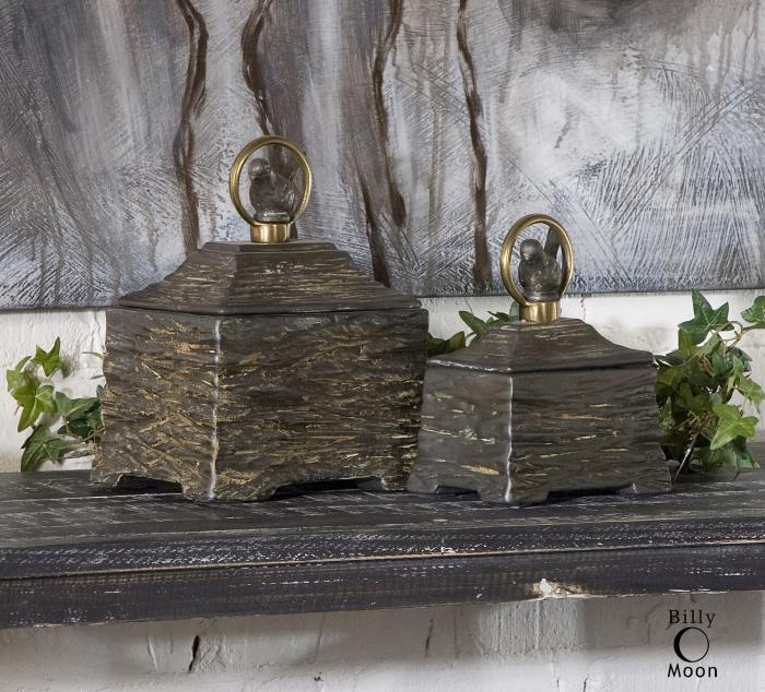 Uttermost 19601 Birdie, Boxes, S/2 - фото 1