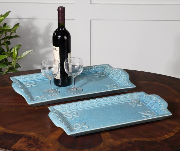 Uttermost 19777 Nilah, Trays, S/2 - фото 1