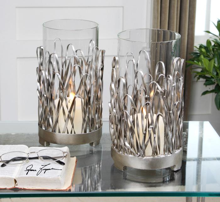 Uttermost 19784 Corbis, Candleholders, S/2 - фото 1