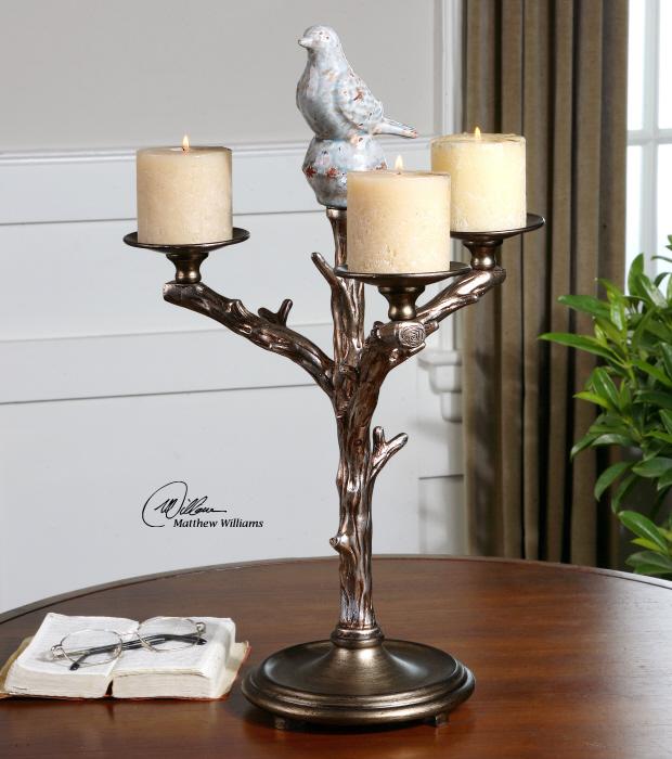 Uttermost 19799 Birdella, Candleholder - фото 1