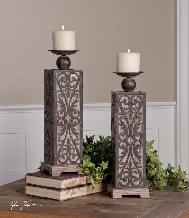 Uttermost 19817 Abelardo, Candleholders, S/2 - фото 1
