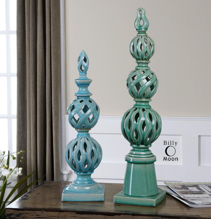 Uttermost 19834 Berilo, Finials, S/2 - фото 1