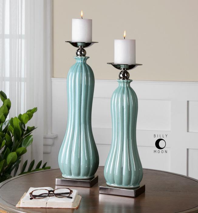 Uttermost 19839 Kantha, Candleholders, S/2 - фото 1