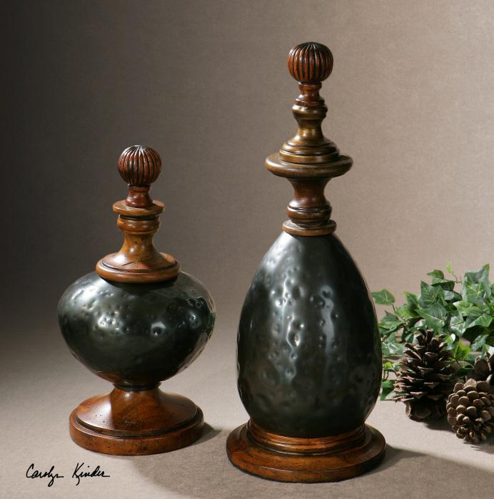Uttermost 19860 Javini, Finials, S/2 - фото 1