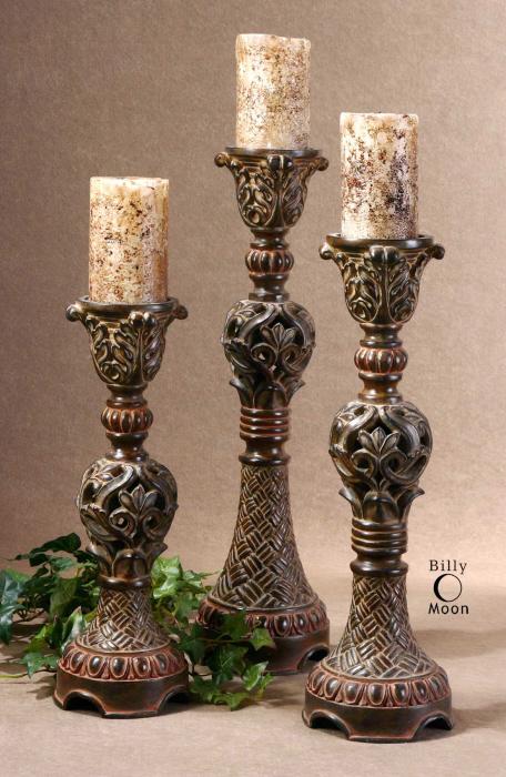 Uttermost 20312 Rosina, Candlesticks, S/3 - фото 1