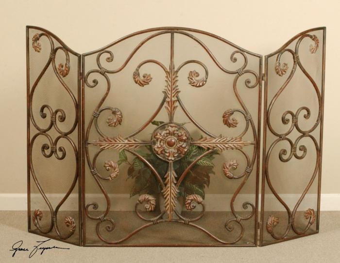 Uttermost 20536 Jerrica, Fireplace Screen - фото 1