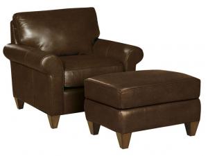 Howard Miller 1205-00LTN Maisey Leather Ottoman