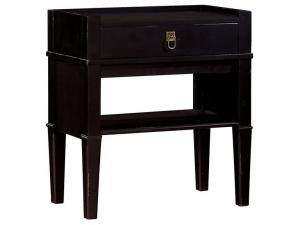 Howard Miller 940105LC Licorice- Open Shelf Night Stand