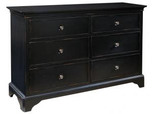 Howard Miller 941101MN - Midnight Black Dresser	
