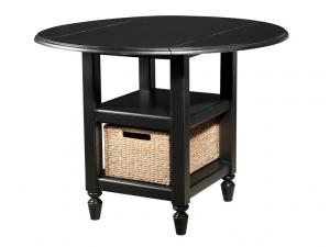 Howard Miller 942103MN - Midnight Black Gathering Height Table