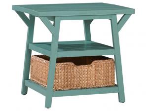 Howard Miller 943013MU Blue Moon- Square End Table