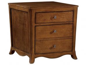 Howard Miller 943028CN Chestnut- Storage End Table