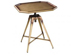 Howard Miller 943051AB Antique Brass- Metal End Table