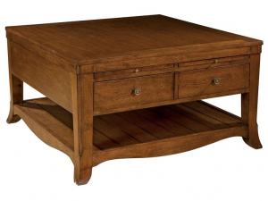 Howard Miller 943072CN Chestnut- Square Cocktail Table