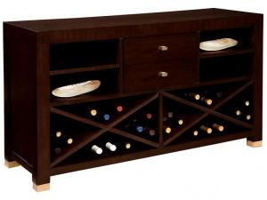 Howard Miller 953003CH Chocolate- Sofa Table